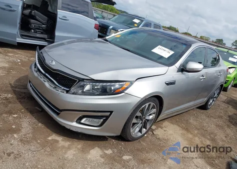 2014 Kia Optima Sx Turbo из США, поврежденный, VIN 5XXGR4A68EG263938